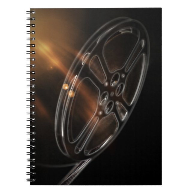 Cool Video Film Production Movie Reel Notebook (Front)