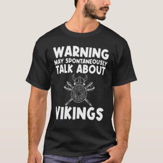 Cool Viking For Men Women Sword Pirate Ship Norse  T-Shirt