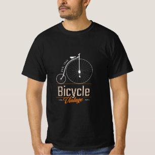 Cool Vintage bicycle 40th for him black T-Shirt