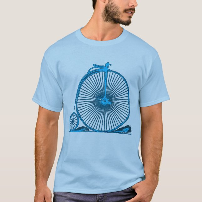 Cool Vintage Bicycle Illustration Products T-Shirt (Front)