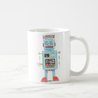 Cool Vintage Retro Chinese Tin Robot Mug