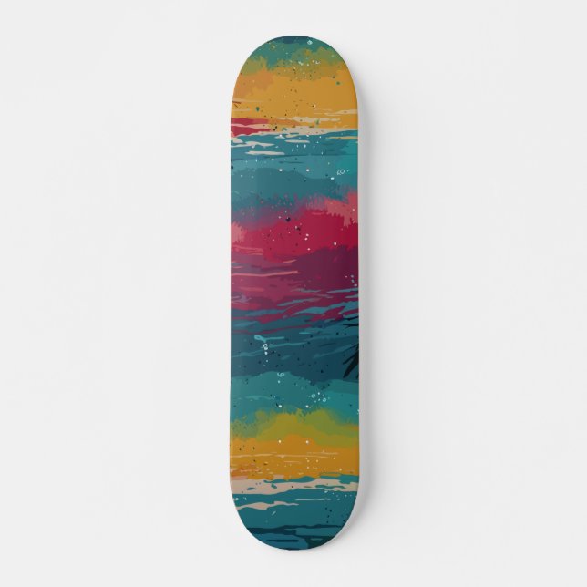 Cool Vintage Skateboard (Front)