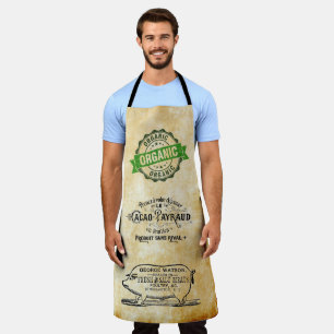 Cool Vintage Style All-Over Print Apron! Apron