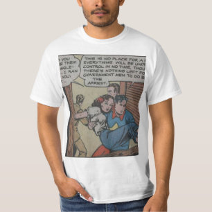 Cool Vintage superhero comic T-Shirt