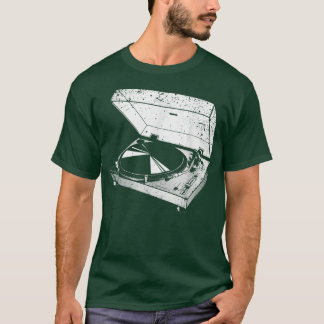 Cool Vinyl Record Lover Design For Men Women Vinyl T-Shirt