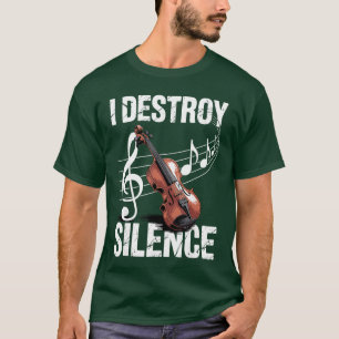 Cool Violin Art for Men Women Violinist Violin Pla T-Shirt