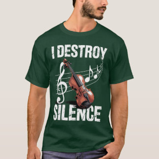 Cool Violin Art for Men Women Violinist Violin Pla T-Shirt