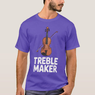 Cool Violin Art for Men Women Violinist Violin Pla T-Shirt