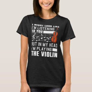Cool Violin For Men Women Violinist Player Viola C T-Shirt
