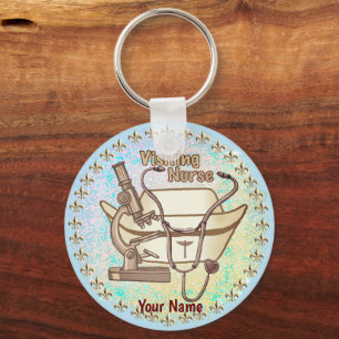 Cool Visiting Nurse keychain