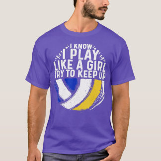 Cool Volleyball For Women Girls Youth Volleyball T T-Shirt