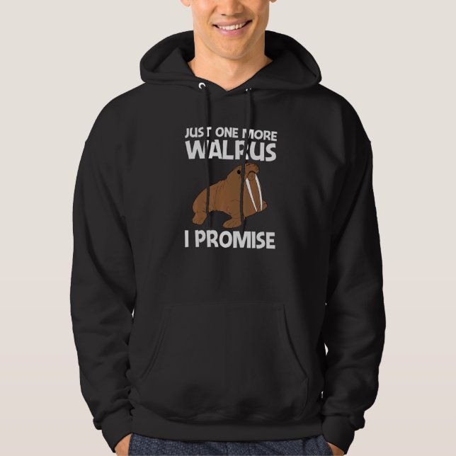 Cool Walrus For Men Women North Pole Pacific Arcti Hoodie (Front)