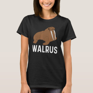 Cool Walrus For Men Women North Pole Pacific Arcti T-Shirt