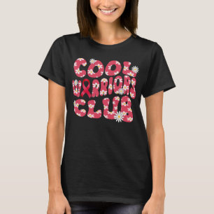 cool warrior club blood cancer awareness T-Shirt