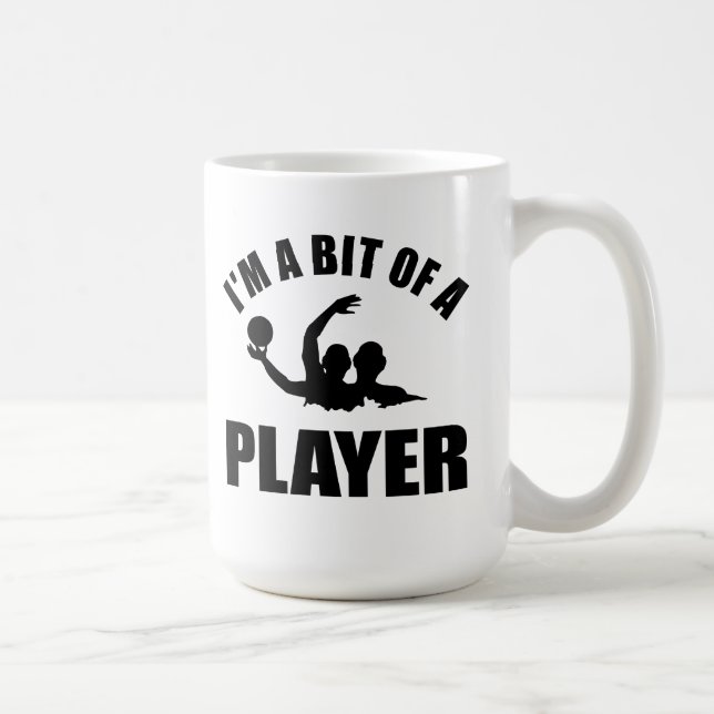 Cool Water polo design Coffee Mug (Right)