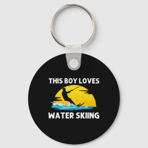 Cool Water Skiing For Boys Girls Ski Sports Skiers Key Ring