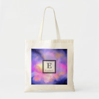 Cool Watercolor Design with Surreal Clouds