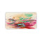 Cool watercolours treble clef music notes swirls