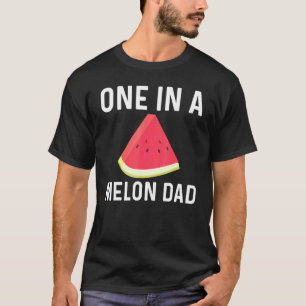 Cool Watermelon For Dad Father Red Melon Fruit Bev T-Shirt