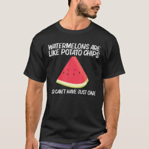 Cool Watermelon Gift For Men Women Red Melon Fruit T-Shirt
