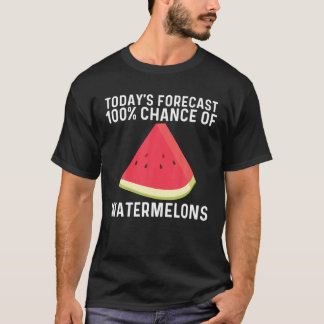 Cool Watermelon Gift For Men Women Red Melon Fruit T-Shirt