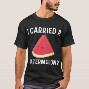 Cool Watermelon Gift For Men Women Red Melon Fruit T-Shirt