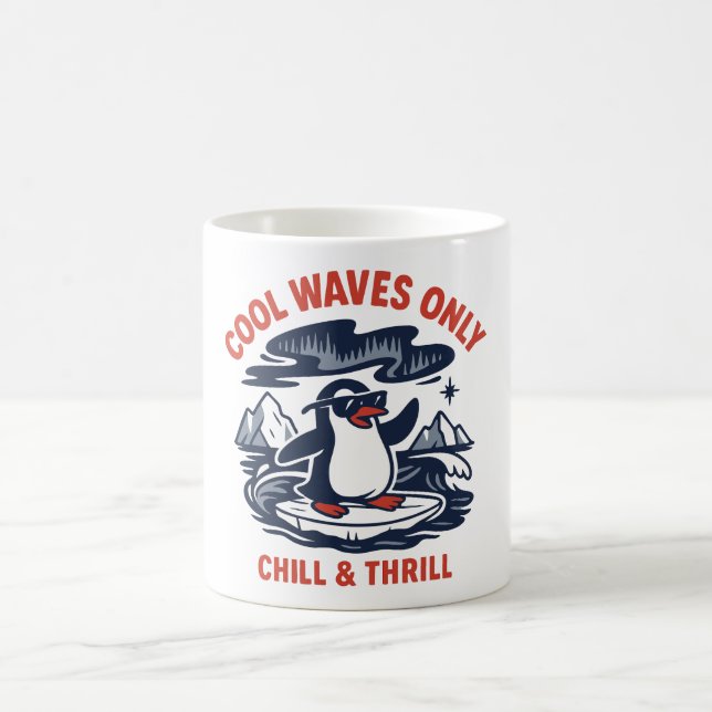 Cool Waves Only Coffee Mug (Center)