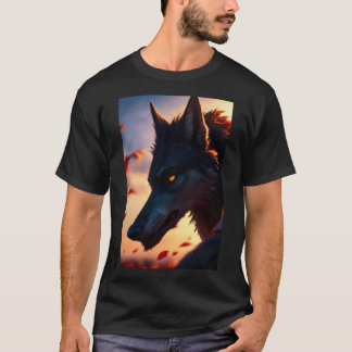 Cool Werewolf Furry Therian Art  T-Shirt