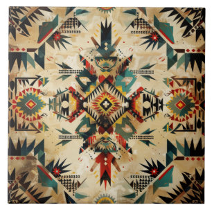 Cool Western Indian pattern  Ceramic Tile