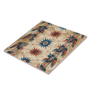 Cool Western Indian pattern  Ceramic Tile
