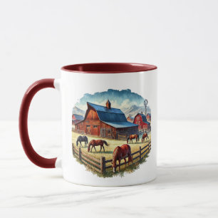 Cool Western Rach add monogram Mug