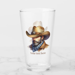 Cool Western Sheriff add text Glass