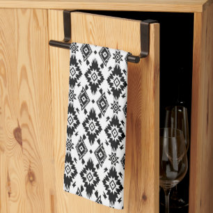 Cool Western tiled pattern kitchen towel
