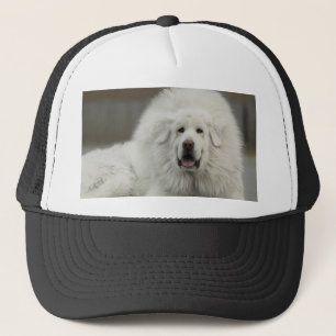 cool White Tibetan Mastiff Trucker Hat
