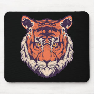 Cool Wild Tiger Tee Shirts, Tiger Fashion Graphic  Mouse Pad