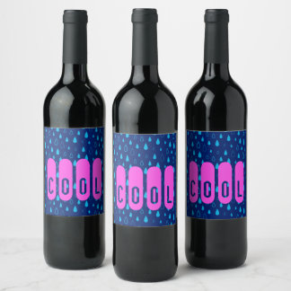 Cool. Wine Label