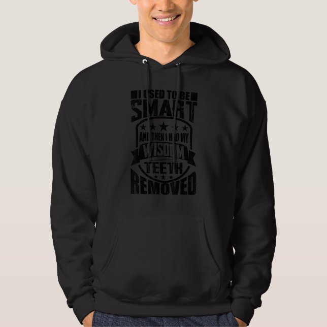 Cool Wisdom Teeth Removal  For Men Women  Gag Quot Hoodie (Front)