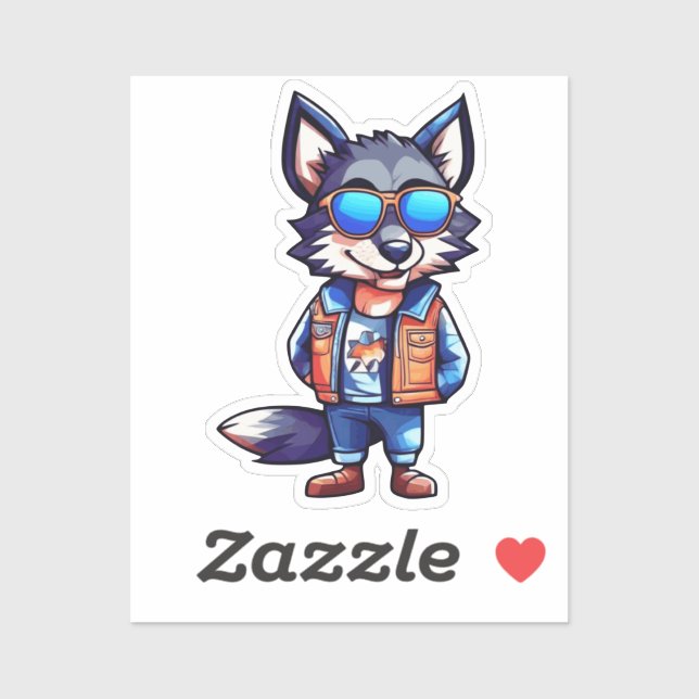 cool wolf (Sheet)