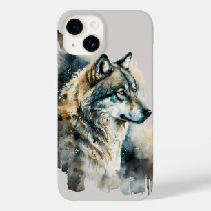 cool wolf animal lovers Case-Mate iPhone 14 case