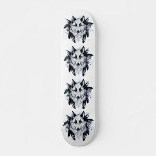 Cool Wolf Skateboard