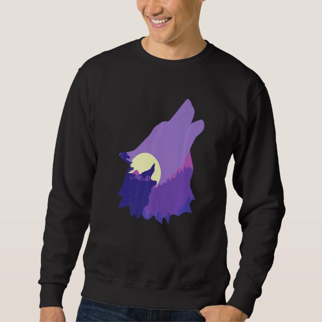 Cool Wolf Wildlife Arctic Tee (Front)