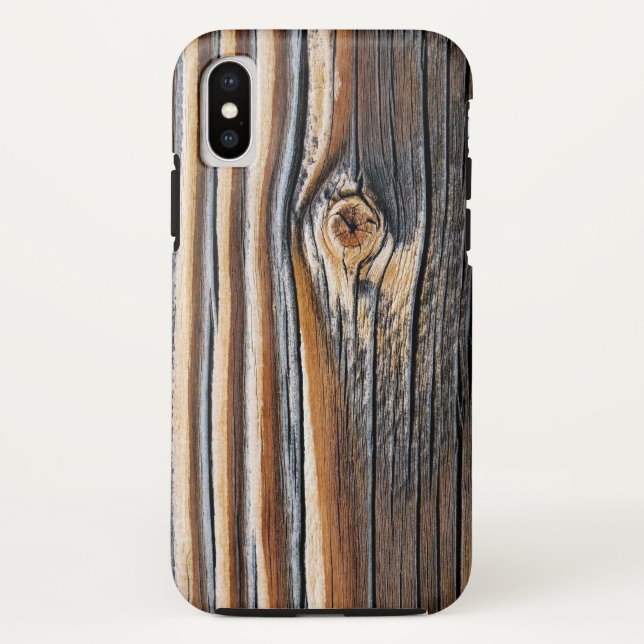COOL Wood Grain Pattern Case-Mate iPhone Case (Back)