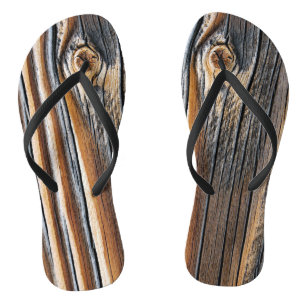 COOL Wood Grain Pattern Thongs