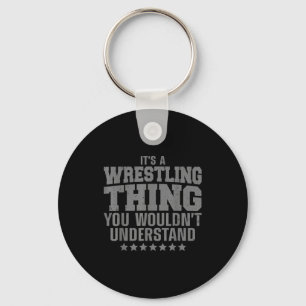 Cool Wrestling Design For Men Women Wrestler Wrest Key Ring