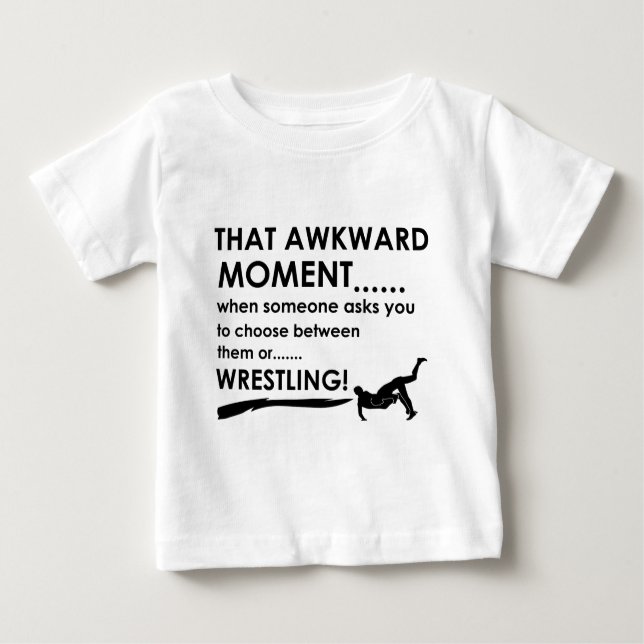 Cool wrestling  designs baby T-Shirt (Front)