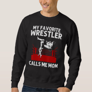 Cool Wrestling For Mom Mama Wrestler Sports Wrestl Sweatshirt