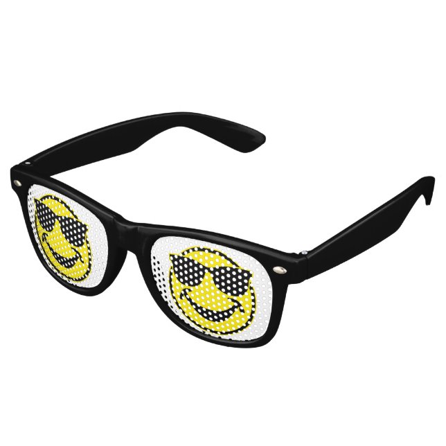 Cool yellow + your backg. & ideas retro sunglasses (Angled)