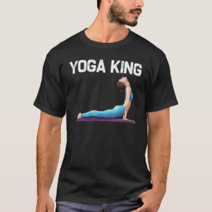Cool Yoga For Men Dad Yogi Physical Exercise Thera T-Shirt