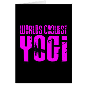 Cool Yoga & Girl Yogis Pink Worlds Coolest Yogi