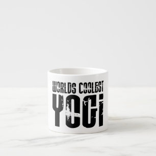 Cool Yoga & Yogis : Worlds Coolest Yogi Espresso Cup